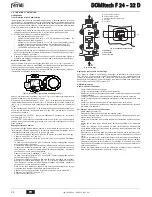 Предварительный просмотр 44 страницы Ferroli DOMItech F 24 - 32 D Instructions For Use Manual