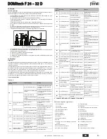 Предварительный просмотр 45 страницы Ferroli DOMItech F 24 - 32 D Instructions For Use Manual