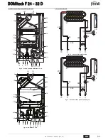 Предварительный просмотр 55 страницы Ferroli DOMItech F 24 - 32 D Instructions For Use Manual