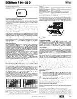 Предварительный просмотр 59 страницы Ferroli DOMItech F 24 - 32 D Instructions For Use Manual