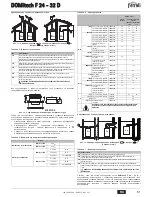 Предварительный просмотр 61 страницы Ferroli DOMItech F 24 - 32 D Instructions For Use Manual