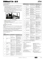 Предварительный просмотр 63 страницы Ferroli DOMItech F 24 - 32 D Instructions For Use Manual