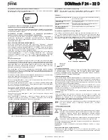 Предварительный просмотр 68 страницы Ferroli DOMItech F 24 - 32 D Instructions For Use Manual