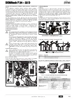 Предварительный просмотр 69 страницы Ferroli DOMItech F 24 - 32 D Instructions For Use Manual