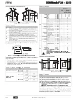 Предварительный просмотр 70 страницы Ferroli DOMItech F 24 - 32 D Instructions For Use Manual