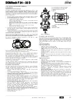 Предварительный просмотр 71 страницы Ferroli DOMItech F 24 - 32 D Instructions For Use Manual