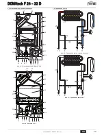 Предварительный просмотр 73 страницы Ferroli DOMItech F 24 - 32 D Instructions For Use Manual