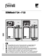 Ferroli DOMItech F 24 Instructions For Use, Installation And Maintenance preview