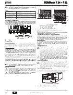 Preview for 30 page of Ferroli DOMItech F 24 Instructions For Use, Installation And Maintenance