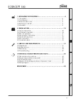 Предварительный просмотр 3 страницы Ferroli ECONCEPT 100 Instructions For Use, Installation And Maintenance