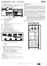 Preview for 7 page of Ferroli ECONCEPT 101 Instructions For Use, Installation And Maintenance