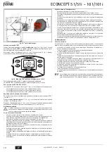 Preview for 10 page of Ferroli ECONCEPT 101 Instructions For Use, Installation And Maintenance