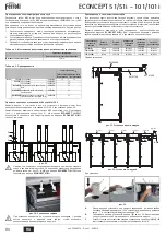 Preview for 94 page of Ferroli ECONCEPT 101 Instructions For Use, Installation And Maintenance