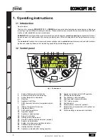 Preview for 4 page of Ferroli ECONCEPT 35 C Instructions For Use, Installation And Maintenance