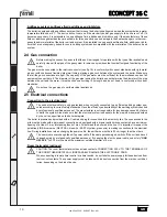 Preview for 10 page of Ferroli ECONCEPT 35 C Instructions For Use, Installation And Maintenance