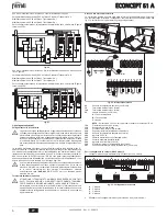 Preview for 6 page of Ferroli ECONCEPT 51 A Instructions For Use, Installation And Maintenance