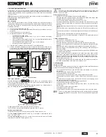 Preview for 43 page of Ferroli ECONCEPT 51 A Instructions For Use, Installation And Maintenance