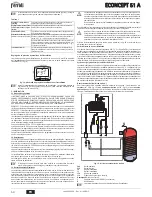 Preview for 50 page of Ferroli ECONCEPT 51 A Instructions For Use, Installation And Maintenance