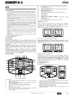 Preview for 81 page of Ferroli ECONCEPT 51 A Instructions For Use, Installation And Maintenance