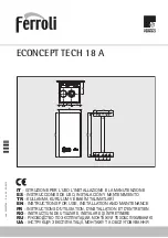 Ferroli ECONCEPT TECH 18 A Instructions For Use Manual preview