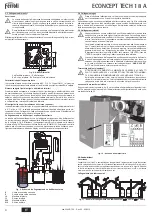 Предварительный просмотр 4 страницы Ferroli ECONCEPT TECH 18 A Instructions For Use Manual