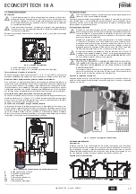 Предварительный просмотр 13 страницы Ferroli ECONCEPT TECH 18 A Instructions For Use Manual