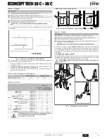 Preview for 5 page of Ferroli ECONCEPT TECH 25 C Instructions For Use, Installation And Maintenance