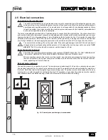 Preview for 14 page of Ferroli ECONCEPT TECH 35 A Instructions For Use, Installation And Maintenance