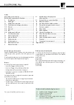 Preview for 2 page of Ferroli ECOTRONIC Plus Manual