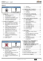 Предварительный просмотр 9 страницы Ferroli EGEA 120 LT User, Installation, And Maintenance Manual