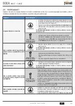 Предварительный просмотр 23 страницы Ferroli EGEA 120 LT User, Installation, And Maintenance Manual