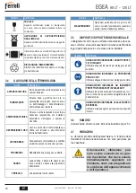 Предварительный просмотр 26 страницы Ferroli EGEA 120 LT User, Installation, And Maintenance Manual