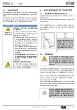 Предварительный просмотр 27 страницы Ferroli EGEA 120 LT User, Installation, And Maintenance Manual