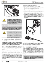 Предварительный просмотр 46 страницы Ferroli EGEA 120 LT User, Installation, And Maintenance Manual