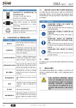 Предварительный просмотр 76 страницы Ferroli EGEA 120 LT User, Installation, And Maintenance Manual