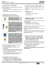 Предварительный просмотр 109 страницы Ferroli EGEA 120 LT User, Installation, And Maintenance Manual