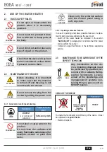 Предварительный просмотр 115 страницы Ferroli EGEA 120 LT User, Installation, And Maintenance Manual