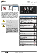 Предварительный просмотр 116 страницы Ferroli EGEA 120 LT User, Installation, And Maintenance Manual