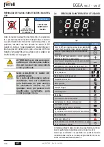 Предварительный просмотр 166 страницы Ferroli EGEA 120 LT User, Installation, And Maintenance Manual