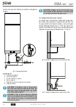 Preview for 14 page of Ferroli EGEA 120LT User, Installation, And Maintenance Manual