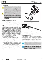 Предварительный просмотр 32 страницы Ferroli EGEA 120LT User, Installation, And Maintenance Manual