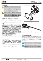 Preview for 66 page of Ferroli EGEA 120LT User, Installation, And Maintenance Manual