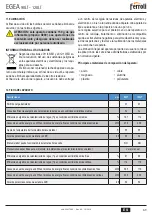 Предварительный просмотр 69 страницы Ferroli EGEA 120LT User, Installation, And Maintenance Manual