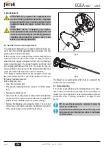 Предварительный просмотр 102 страницы Ferroli EGEA 120LT User, Installation, And Maintenance Manual