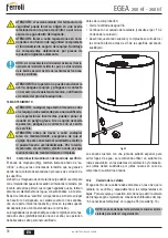 Предварительный просмотр 76 страницы Ferroli EGEA 200 HT User, Installation, And Maintenance Manual