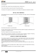 Предварительный просмотр 84 страницы Ferroli EGEA 200 HT User, Installation, And Maintenance Manual