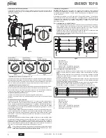 Preview for 6 page of Ferroli ENERGY TOP B Instructions For Use Manual