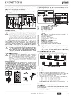 Предварительный просмотр 9 страницы Ferroli ENERGY TOP B Instructions For Use Manual