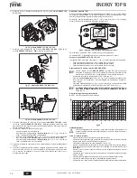 Предварительный просмотр 14 страницы Ferroli ENERGY TOP B Instructions For Use Manual