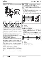 Preview for 56 page of Ferroli ENERGY TOP B Instructions For Use Manual